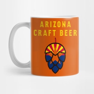 Arizona State Flag United States of Craft Beer Mug